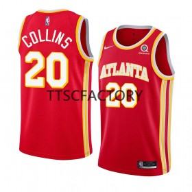 Maillot NBA Atlanta Hawks John Collins 20 Nike 2022-23 Icon Edition Rouge Swingman - Homme
